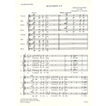 Magnificat for double chorus and orchestra with basso continuo