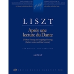 Apres une lecture du Dante Earlier version and final version