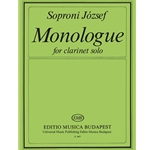 Monologue for clarinet solo