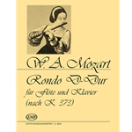 Rondo D-Dur for flute and piano K. 373