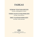 Three Dance Paraphrases for flute, viola and horn