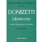 Libera me Vol.MC 6/5 a soprano solo con violino obbligato e piena orchestra