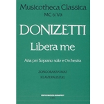 Libera me a soprano solo con violino obbligato e piena orchestra
