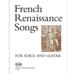 FRENCH RENESSAINCE SONGS for voice and guitar