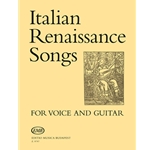 ITALIAN RENESSAINCE SONGS for voice and guitar