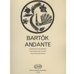 Andante for violin and piano
