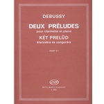 Two Preludes for clarinet and piano