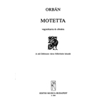 Motet for mixed chorus and oboe