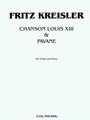 Chanson Louis XIII & Pavane