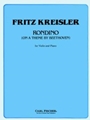 Rondino On A Theme By Beethoven