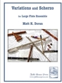Variations and Scherzo For Large Flute Ensemble