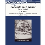 Concerto In D Minor Originally for 2 Violins