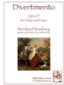 Divertimento Op.27 for flute and piano
