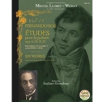 Fernando Sor: Etudes pour la guitare Facsimilies of Llobet's annotated copies