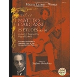 Matteo Carcassi: 25 Etudes Op.60 Facsimile of Llobet's emendet copy of the Rowies Edition, Paris 1914