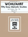 50 Easy Melodic Studies Opus 74 Bk 2