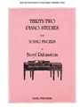 32 Piano Studies For Young Fingers