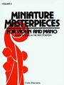 Miniature Masterpieces For Violin And Piano