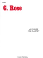 40 Studies For Clarinet  Bk 2