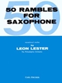 50 Rambles For Saxophone