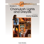 Chanukah Lights and Dreydls