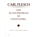 Das Klangproblem im Geigenspiel