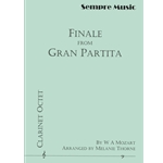 Finale from Gran Partita (Clar. Octet)