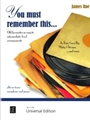 You Must Remember This... Old favorites in easy to intermediate-level arrangements