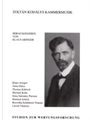 Zoltan Kodalys Kammermusik