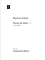 Muros de dolor...I fur Tenorsaxophon