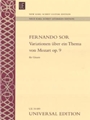 Variationen Uber Ein Thema Von Mozart Op.9