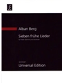 Seven Early Songs For High Voice And Orchestra