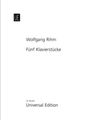 Funf Klavierstucke