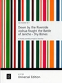 Jazz Ensemble Vol. 1 Down by the Riverside Joshua fough the Battle of Jericho Dry Bones for flexible