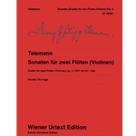 6 Sonatas for 2 Flutes (Or Violins)