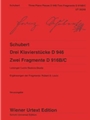 Three Piano Pieces, Two Fragments