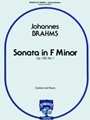 Sonata #1 In F Minor Opus 120