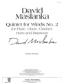 Quintet for Winds #2 - score only