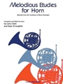 Melodious Etudes For Horn