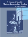 Volume Of Specific Clarinet Intermediate Studies