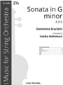 Sonata in G minor K.315
