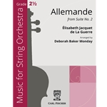 Allemande from Suite No. 2