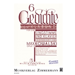 6 poems by Klabund op. 15