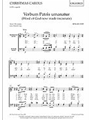 Verbum Patris umanatur (Word of God now made incarnate)Vocal score