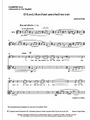 O Lord, thou hast searched me outPart for clarinet in A