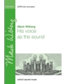 His voice as the sound