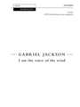 I am the voice of the windVocal score