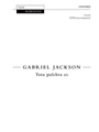 Tota pulchra esVocal score