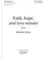 Faith Hope and Love Remain