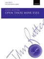 Open Thou Mine Eyes